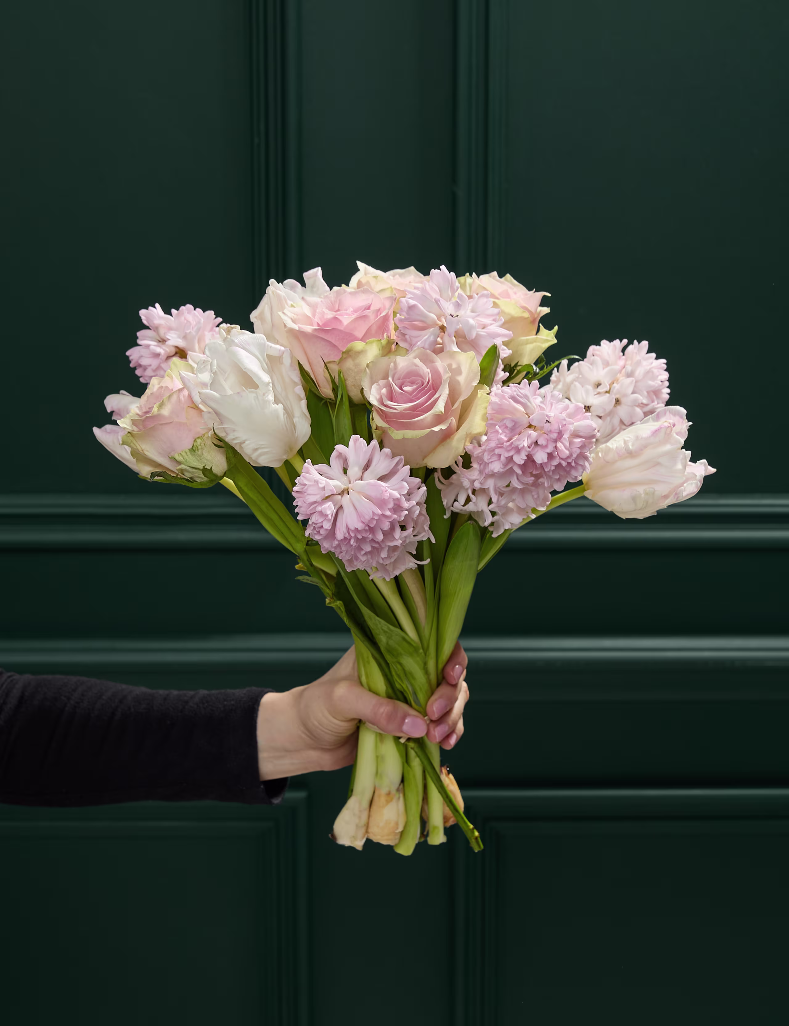 Anneler Günü Gül, Sümbül & Lale Buketi