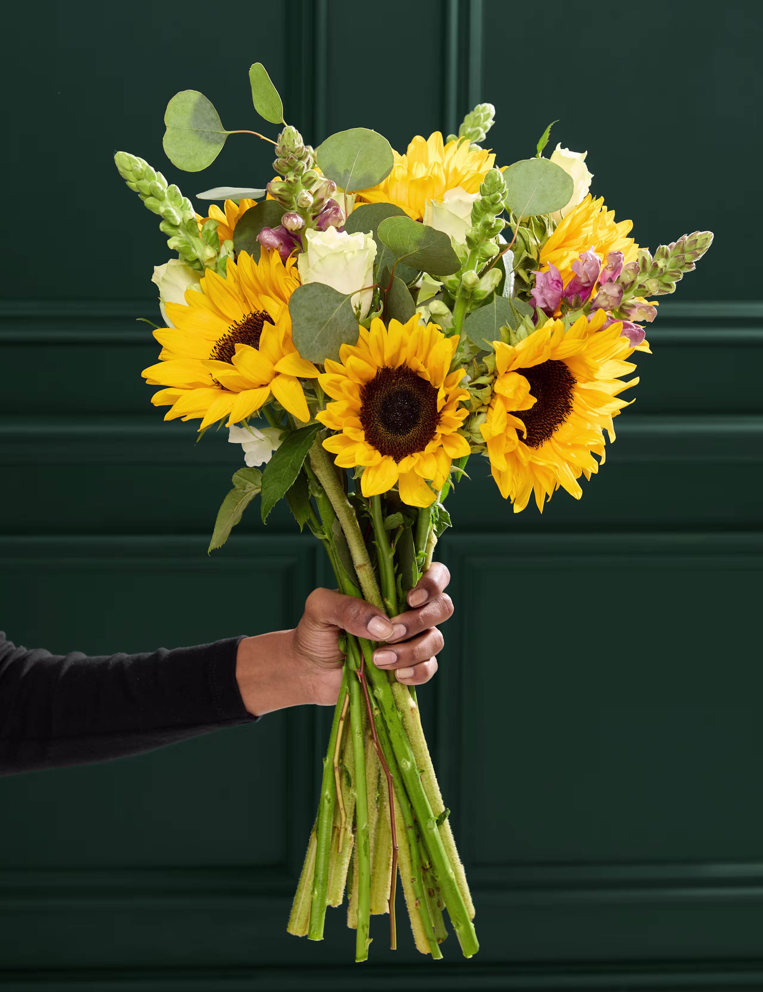 Ayçiçeği & Gül Buketi