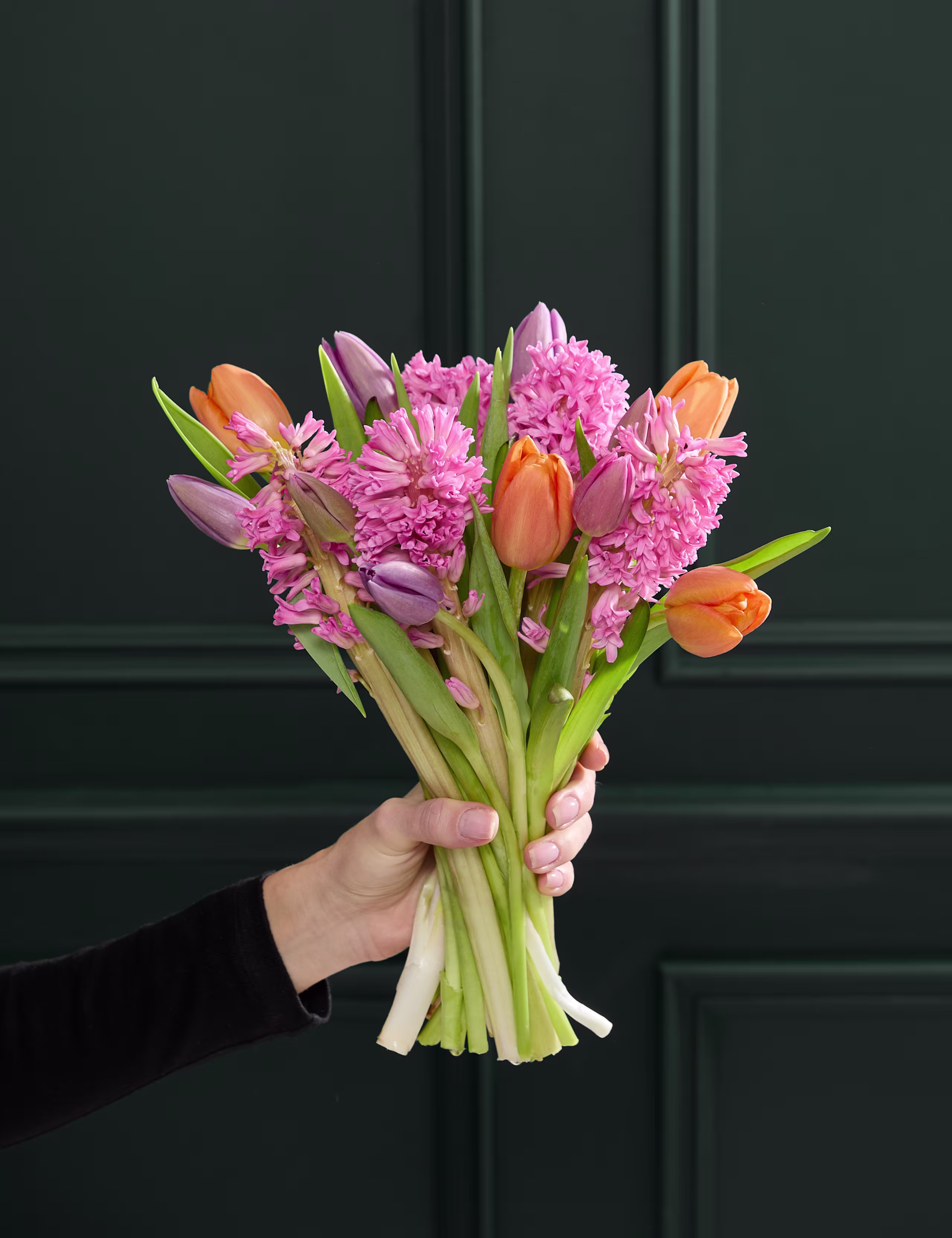 Lale ve Sümbül Buketi